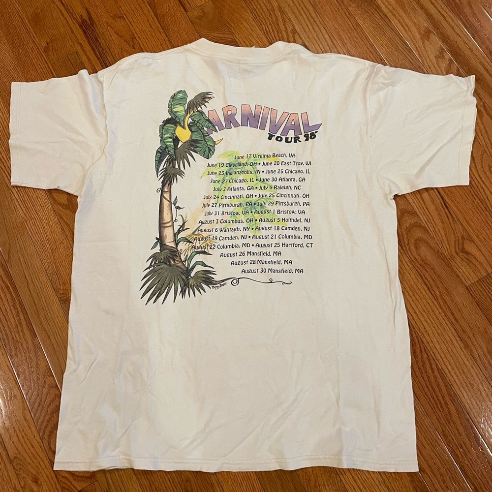 Vintage Jimmy Buffet 1998 Concert T-Shirt